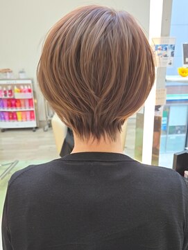 ウィル あべの店(WiLL) イメチェン丸みショートナチュラルボブ30代40代50代田嶋1