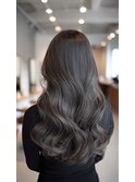 レイヤーカット/ボブ/髪質改善カラー/デザインカラー/暗めカラー