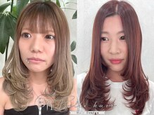 ベルヘアーデザイン 堺東(Belle hair Design)の雰囲気（当店のレイヤーカットは簡単に巻けます♪外国人風/韓国風/顔周り）