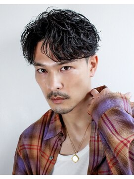 オーシャントーキョー ホワイト 原宿(OCEAN TOKYO WHITE) 刈り上げアップバング