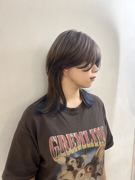 マスカリ(muscali) 暗めカラー#デザインカラー#フェイスフレーミングハイライトc67