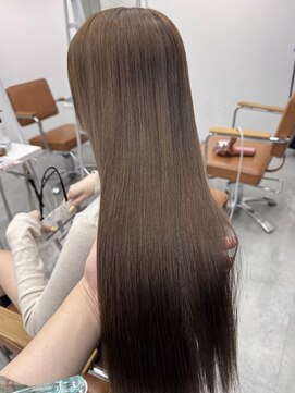 サロンドミルク 新百合ヶ丘店(salon de MiLK) ★ココアブラウンナチュラルブラウン暗めカラーデザインカラー
