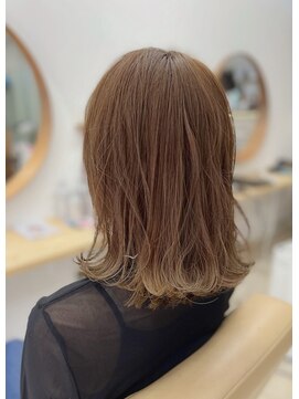 シエロヘアー(Cielo hair) ブリーチ履歴から裾カラーに♪