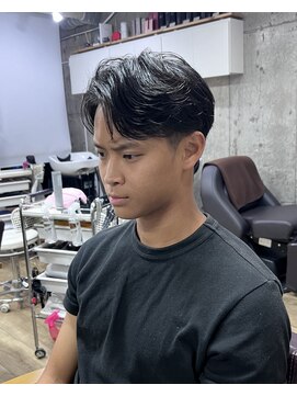 オムファミーユラグ(homme, famille raugh) ニュアンスパーマ