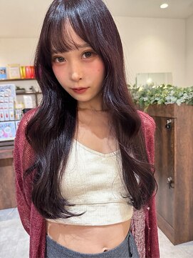 オーバルヘアー(OVAL hair) 透明感ショコラブラウン/レイヤーカット
