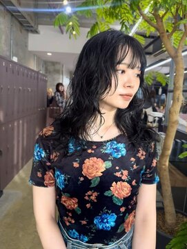 大人気レイヤーパーマ