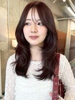 ノード(NODE)&nbsp;栄くびれ巻き透明感小顔ミディアムヘア