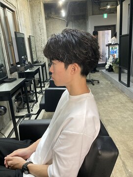 アソビ 元町店 フェザーパーマ