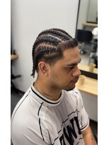 ヌーク 押上店(NooK)&nbsp;地毛コーンロウ/コーンロウ/特殊ヘア/メンズ/海外ヘア