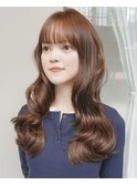 10代20代30代◎透明感ベージュレイヤーカット小顔韓国風