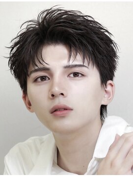 アストラ(ASTRA) MEN’S HAIR/波巻きツイストスパイラル/リバースセンターパート