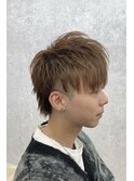 MEN’S HAIR/波巻きツイストスパイラル/リバースセンターパート
