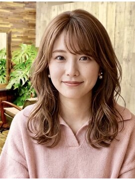 セルンティーヘアー(CERNE tie hair) 韓国風くびれミディアム