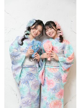 レア(Le'a)の写真/【仙台初】ドライフラワー撮影スタジオ併設/ロケ撮影も可◎成人式前撮り・七五三など特別な日に♪
