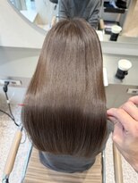 キュア 池袋(CURE) 8トーン透明感ヘーゼルヘージュ×髪質改善 #105