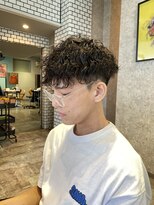 ステレオ ヘアデザイン 安城店(STEREO HAIR DESIGN)&nbsp;ショートマッシュ×ツイストスパイラル（7月）