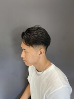 クレオ 福大通り店(CREO)&nbsp;アップバング×フェード◎爽やか清潔感好印象ビジネスメンズ