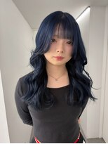 イロウ 山口どうもん店(IROW)&nbsp;ネイビー/ハネエク/エクステ／シールエクステ