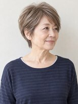 ラピッシュ 常盤平店(Lapish)&nbsp;ひし形丸みショート＋アッシュブラウン