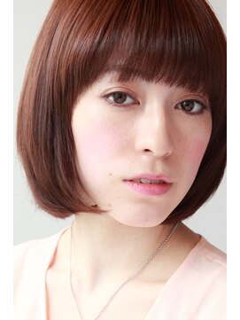 ビューティーアンドケアカロン(Beauty and Care CALON) 【銀座】CALON/キャラメルブラウンのつやマッシュボブスタイル