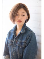 ガーデントウキョウ(GARDEN Tokyo) 【GARDEN本木】パーソナルカラーのワンサイドなタンバルモリボブ