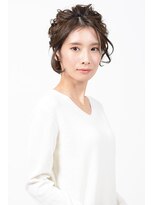 アース 上野店(HAIR&MAKE EARTH) ショートでも華やか！ハーフアップアレンジ【EARTH上野店】
