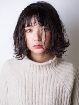 クアトロ グランシュ 川崎店(QUATRO × GranCieux) 【QUATRO】無造作ハネ感いまどきボブ