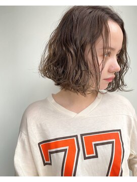 パーク 代官山(PARK) クセ毛風ぷつっとボブ