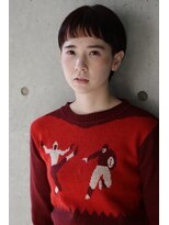 カライングドゥ(ing deux) 大人可愛い20代30代40代ワイドバンぐ小顔ボブ丸みショート