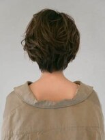 アース 三軒茶屋店(HAIR&MAKE EARTH)&nbsp;無造作パーマショート/三軒茶屋_丸みショート_ボリュームパーマ