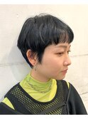 抜け感とこなれ感が絶妙マッシュショート!