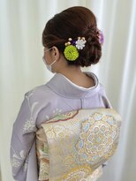 サクララ(Sakura la)&nbsp;訪問着×和風ヘアセット