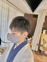 ブロッサム 保谷(Blossom) 王道メンズツーブロックショート☆外ハネ無造作10代20代30代