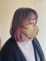 カシェ リタ ヘアー(CACHE'&RITA HAIR)&nbsp;ピンクブラウン◯ポイントカラー◯チェリーピンク