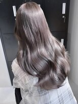 ベレーザシェルト(Beleza scelto)&nbsp;768波巻き髪質改善日本髪フレンチセピアアッシュゆる巻きロング