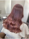 髪質改善/ピンクブラウン/透明感カラー/ナチュラル/