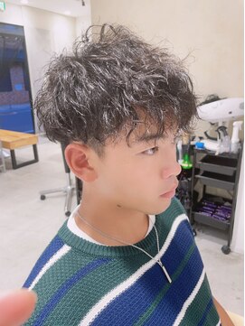 ネオリーブウリ 二子玉川店(Neolive uri) 波巻きスパイラル×ツイストパーマ[二子玉川メンズ]