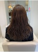 エアウェーブパーマで愛されロング☆透明感カラー/20代30代40代
