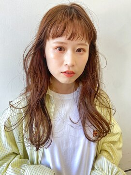 エマエコル(Emma ecole) Emma  ecole 大人フェミニンロング×ライトブラウン　by高橋実央