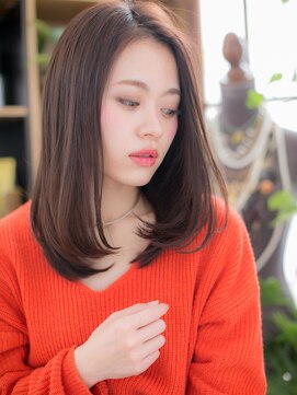 カバーヘア ブリス 北浦和(COVER HAIR bliss) インナーカラーアシンメトリーストレートc5北浦和20代30代40代