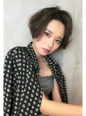 可愛い大人ショート【自由が丘髪質改善オージュア認定サロン】