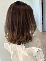 モアナ バイ ラナ 藤が丘(MoanA BY LANA) ミディアムレイヤー ハイライト