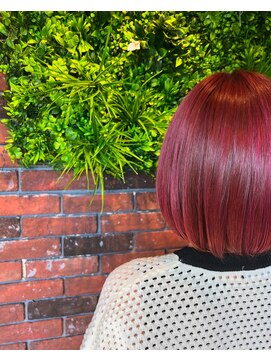 ヘアデザイン アーティーズ(Hair design Artyz) ボブ~ピンク系カラー~