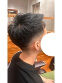 ショート刈り上げスタイル