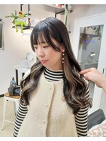 パープル(purple)&nbsp;ホワイトベージュイヤリング