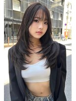 ランズ(LANDS)&nbsp;レイヤーカット 【韓国ヘア 大阪 梅田】
