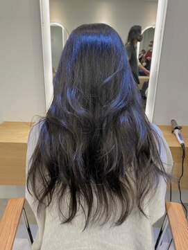 ジーナ 船橋(Zina) 髪質改善*ロングレイヤーグレーベージュ*美髪【Zina船橋】