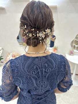 シェリール(CheRiR) 【CheRiR】ゆるふわお呼ばれヘアセット/肥後橋