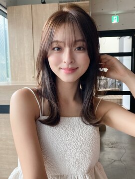 エトラ 渋谷店(etora) 小顔 美髪 レイヤーカット イメチェン ワイドバング"