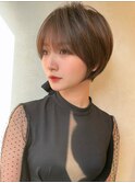 ショートヘア/大人美人ショート/ショートボブ/髪質改善/縮毛矯正